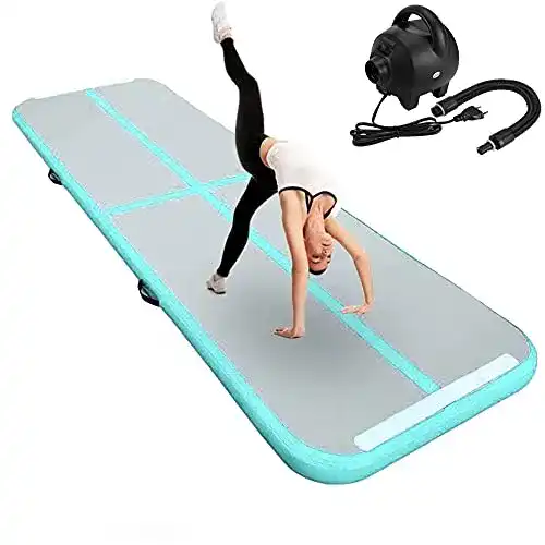 Aufblasbare Turnmatte FBSPORT Airtrack Matte, 10CM Höhe
