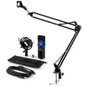 auna-Mikrofon auna MIC-900B-LED Mikrofonset V3 + Mikrofonarm