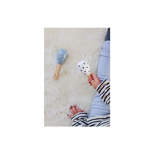 Baby-Spielzeug Kindsgut Rasseln aus Holz, 2er Set Musik