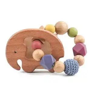 Baby-Spielzeug let’s make Silikon Beißring Olivenöl Behandlung