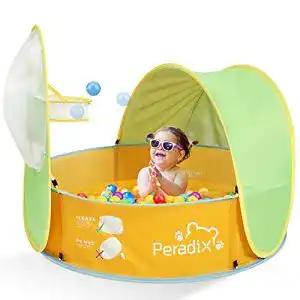 Babyzelt Peradix Baby Zelt Pop Up Bällepool Sonnenschutz Zelt