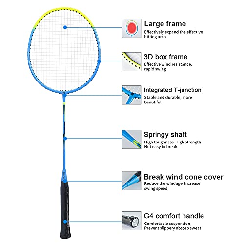 Badminton-Set Redfield Badminton Set, 2 Badmintonschläger
