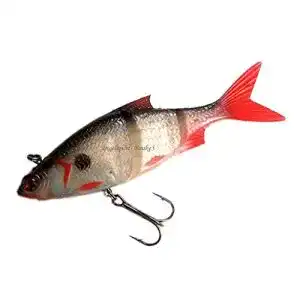 Balzer-Wobbler Balzer Lazer Eye Shad Gummifisch Rotfeder 12cm