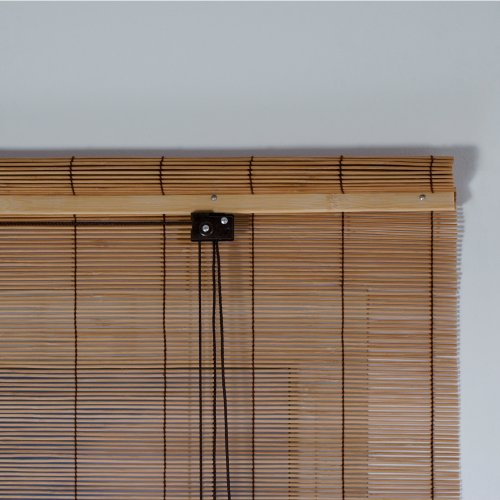 Bambusrollo Liedeco Bambus-Rollo 80 x 160 cm, Kirschbaum
