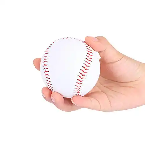 Baseball Tbest Praxis Training Basebälle, Rindsleder 9 Zoll