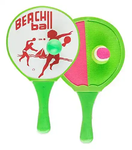 Beachball-Set Fun Play Idena 7408444, 2 in 1 Beachball u. Klettball