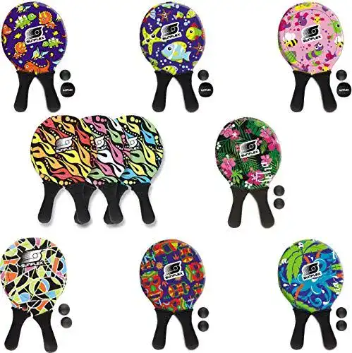 Beachball-Set Sunflex Neopren Beachball Set Tropical Tiki
