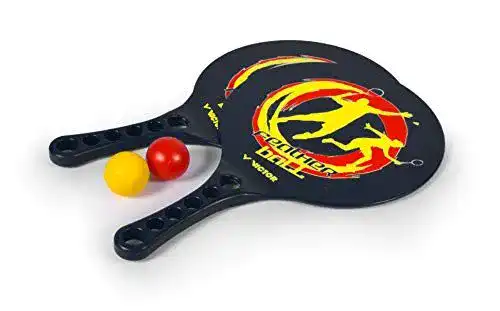 Beachball-Set VICTOR Unisex-Adult Featherball Premium