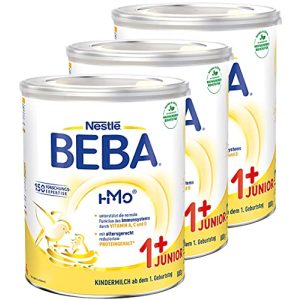 Beba-Babynahrung BEBA Nestlé JUNIOR 1 Milchgetränk, 3er Pack