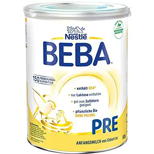 Beba-Babynahrung BEBA Pre Anfangsmilch Anfangsnahrung, 800g