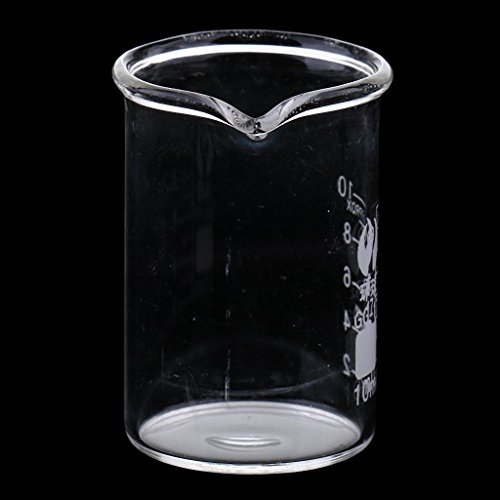 Bechergläser SGerste 10 ml 25 ml 50 ml Glas transparent