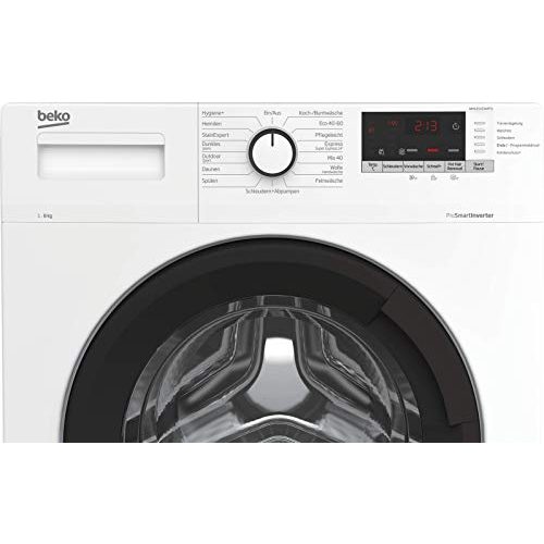 Beko-Waschmaschine 8 kg Beko WML81434NPS1 Restzeitanzeige