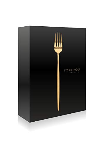 Die beste besteck gold fork you besteck set gold matt 16 teilig Bestsleller kaufen