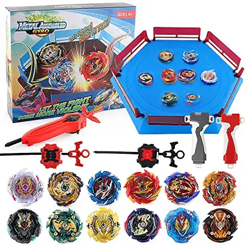 Beyblade TUKIIE Bey Kinder Spielzeug Kreisel Battling Top Stadium