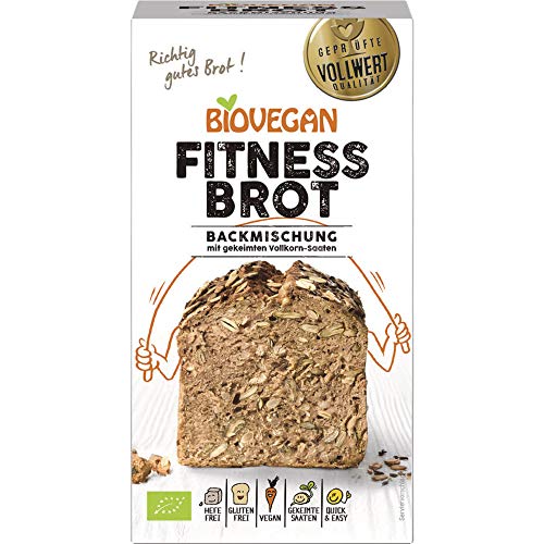 Die beste bio brotbackmischung bio vegan biovegan bio fitness 330 g Bestsleller kaufen