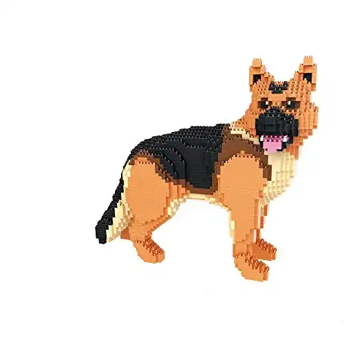 BlueBrixx BlueBrixx Deutscher Schäferhund (Diamond Blocks)