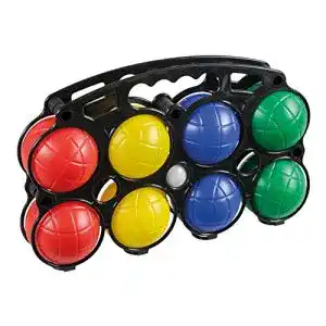 Boccia-Kugeln Idena 7400014 Boccia Spiel mit 8 farbigen Kugeln