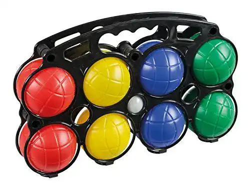 Boccia-Kugeln Idena 7400014 Boccia Spiel mit 8 farbigen Kugeln