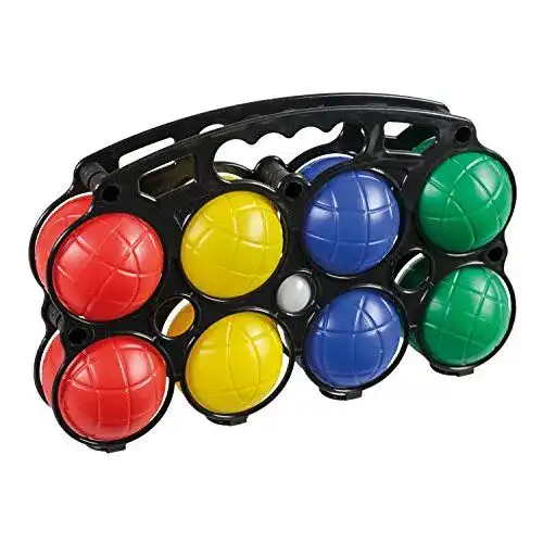 Boccia-Kugeln Idena 7400014 Boccia Spiel mit 8 farbigen Kugeln
