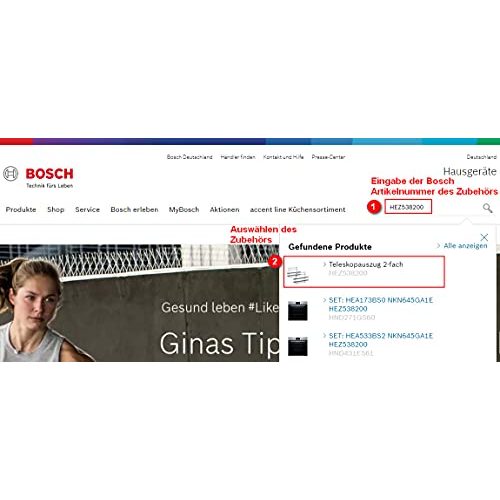 Bosch-Gefrierschrank Bosch Hausgeräte GUD15ADF0 Serie 6