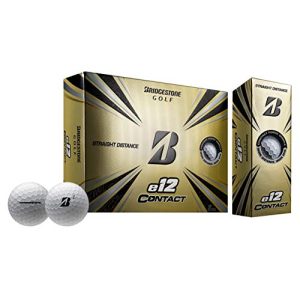 Bridgestone-Golfbälle Bridgestone Golf E12 Kontakt weiß