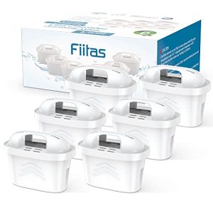 Brita-Wasserfilter-Kartuschen Fiitas Weiße Wasserfilter, 6er Pack
