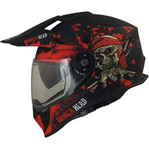 Broken-Head-Helm Broken Head Jack S. VX2 Rot Motocross-Helm