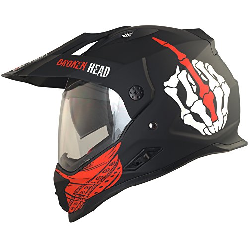 Die beste broken head helm broken head street rebel motocross helm Bestsleller kaufen