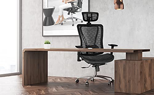 Bürostuhl 150 kg Cedric Bürostuhl, ergonomisch verstellbar