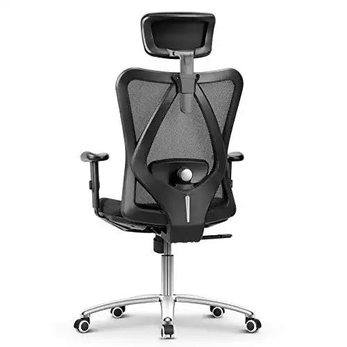 Bürostuhl 150 kg mfavour Bürostuhl Ergonomisch, Wippfunktion