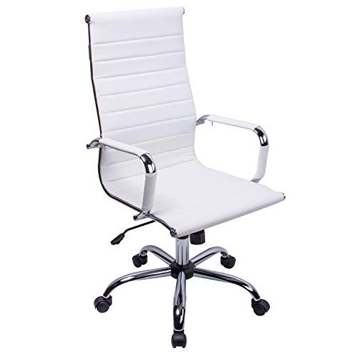 Die beste buerostuhl weiss exofcer pu leder office chair schreibtischstuhl Bestsleller kaufen