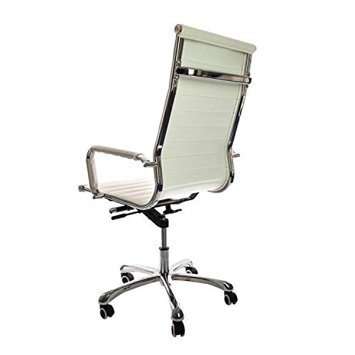 Bürostuhl Weiß Vivol Madrid Schreibtisch Stuhl Kunstleder Weiß