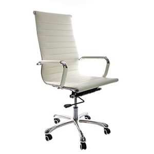 Bürostuhl Weiß Vivol Madrid Schreibtisch Stuhl Kunstleder Weiß