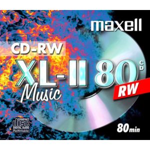 CD-RW Maxell 10 Rohlinge XL-II Music Digital Audio