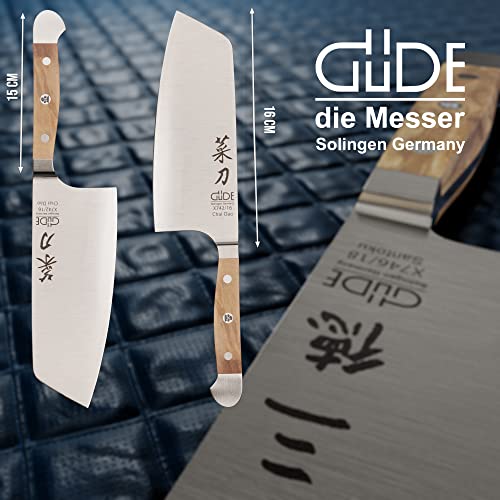 Chai-Dao-Messer Güde GÜDE Solingen, China Kochmesser, 16 cm