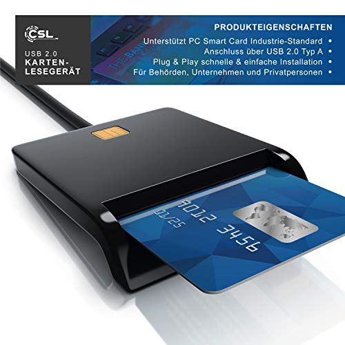 Chipkartenleser CSL-Computer CSL, USB SmartCard Reader