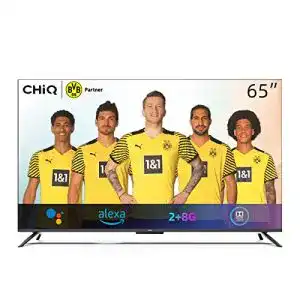 CHIQ-TV CHIQ 65 Zoll Fernseher Freihändige Sprachsteuerung