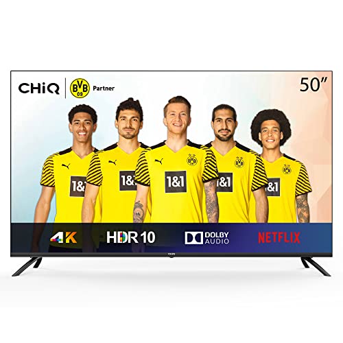 Die beste chiq tv chiq rahmenloser 4k uhd fernseher 50 zoll tv smart Bestsleller kaufen