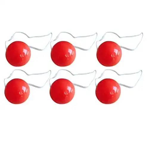 Die beste Clownsnase NUOBESTY 12 Stücke Rote Clown Nasen LED 2026 Test Bestseller Clownsnase NUOBESTY 12 Stücke Rote Clown Nasen LED