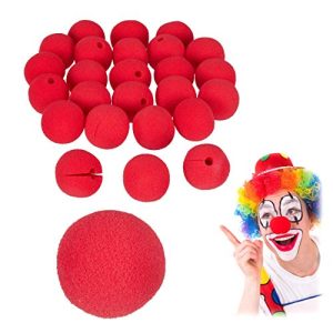 Clownsnase Relaxdays 10027992, 25 Stück, Kinder & Erwachsene