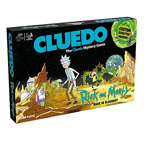 Cluedo Winning Moves 3210 Rick & Morty Board Game