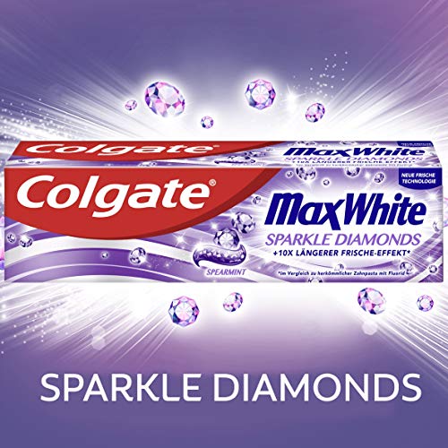 Colgate-Zahnpasta Colgate Max White Sparkle Diamonds, 12 x