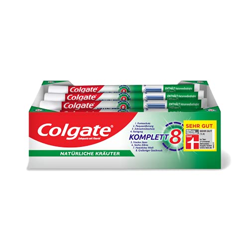 Colgate-Zahnpasta Colgate Zahnpasta Komplett Natürliche Kräuter