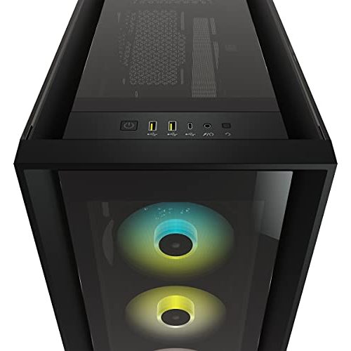 Corsair-Gehäuse Corsair iCUE 5000X RGB Mid-Tower-ATX-PC-Smart