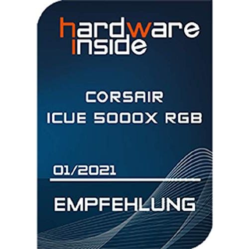 Corsair-Gehäuse Corsair iCUE 5000X RGB Mid-Tower-ATX-PC-Smart
