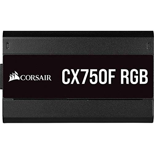 Corsair-Netzteil Corsair CX750F RGB, 80 PLUS Bronze, 120-mm-RGB