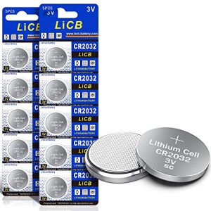 CR2032 LiCB 10 Stück 3V Lithium Knopfzellen CR 2032 Batterien