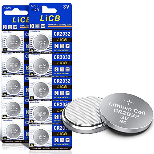 Die beste cr2032 licb 10 stueck 3v lithium knopfzellen cr 2032 batterien Bestsleller kaufen