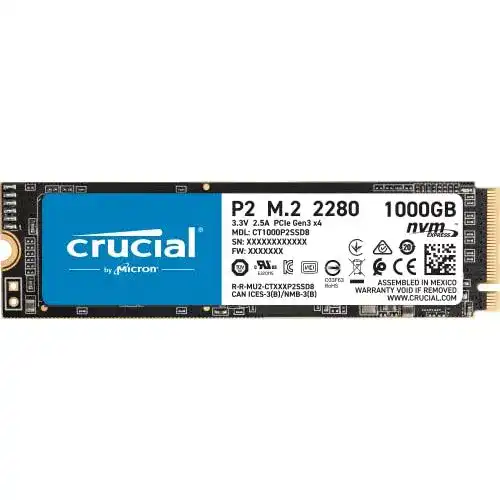 Crucial-SSD Crucial P2 CT1000P2SSD8 1TB Internes SSD