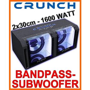 Crunch-Subwoofer Crunch GTS800-2×30 Gehäusewoofer